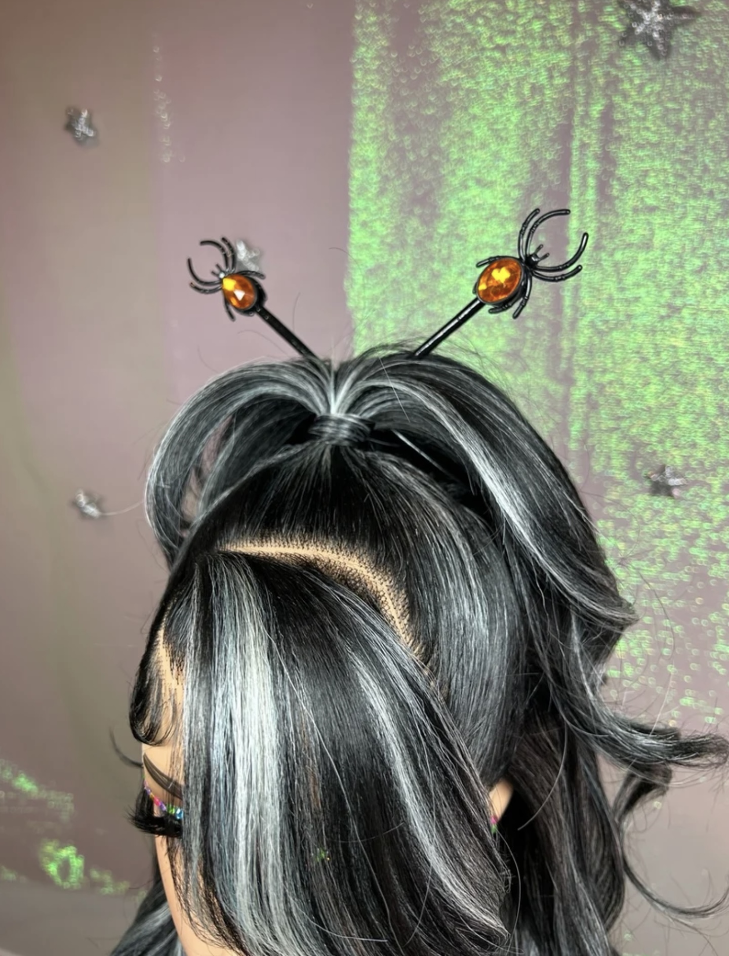 Decorative Halloween Spider Chopsticks - Hair Accessory/Keepsake - Image 12