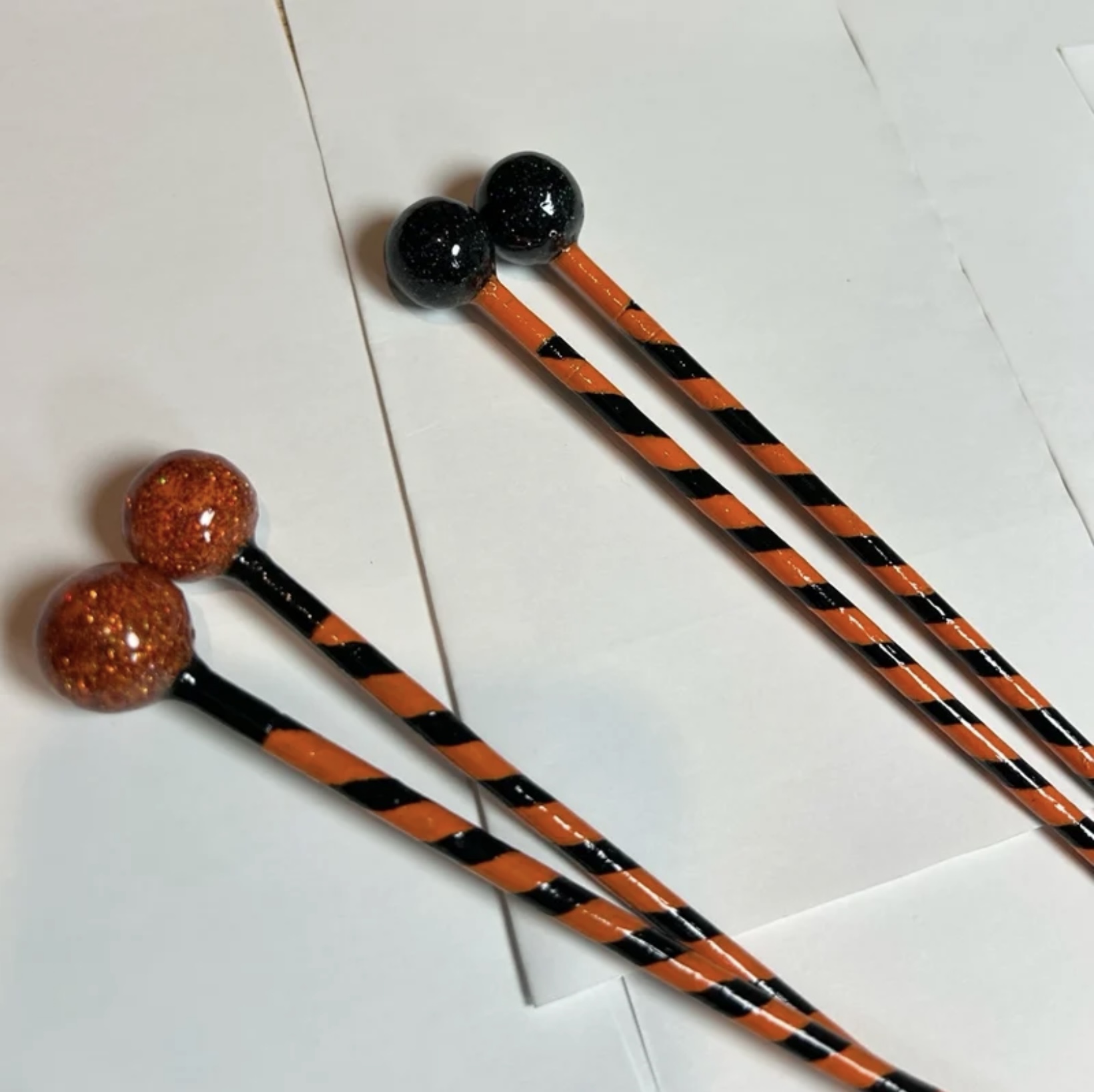 Decorative Halloween BlowPop Chopsticks - Hair Accessory/Keepsake - Image 8