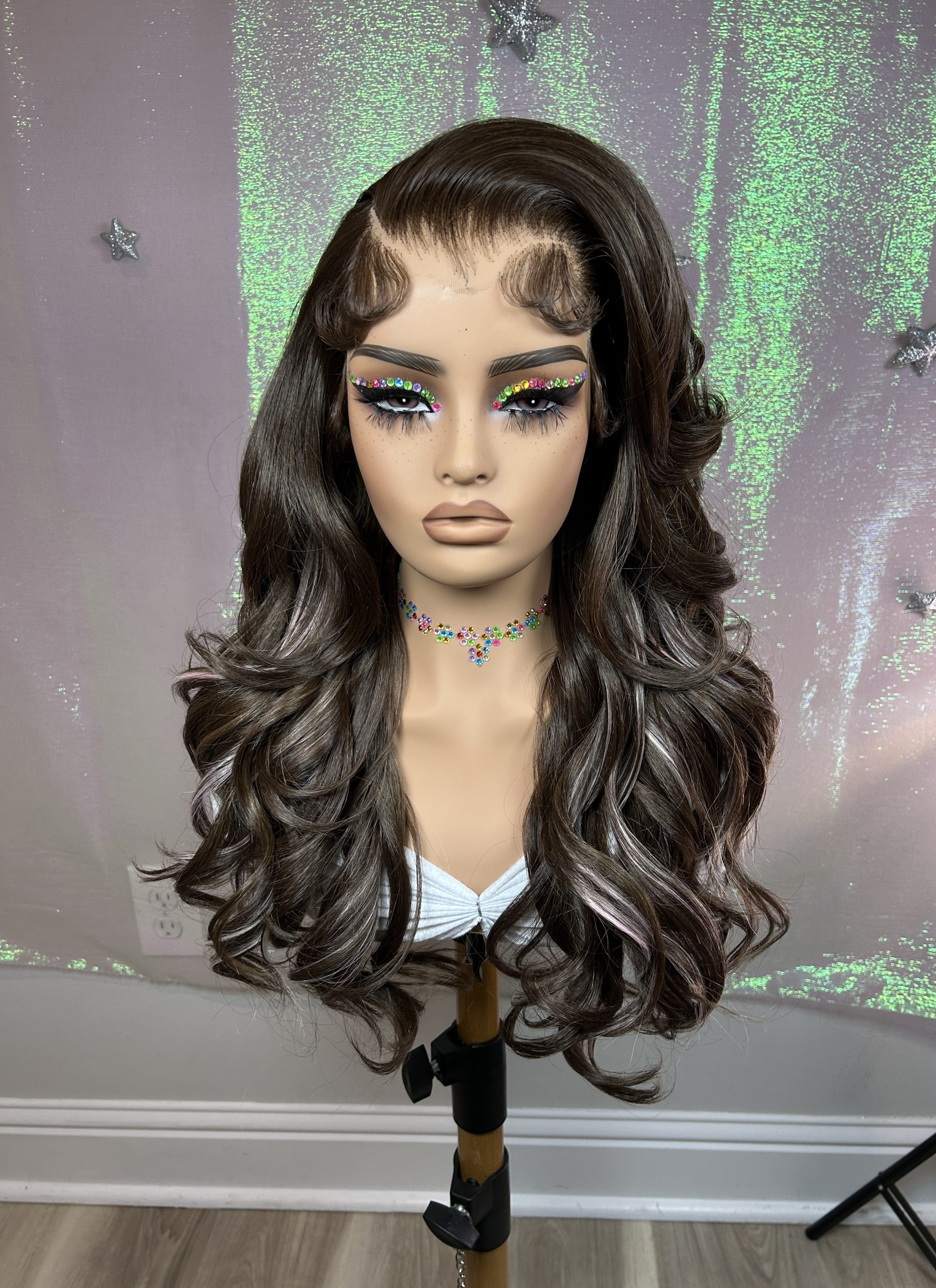 PAISLEY – 13x6 HD HUMAN HAIR BLEND Lace Front Wig (Realistic Pluck) - Image 11